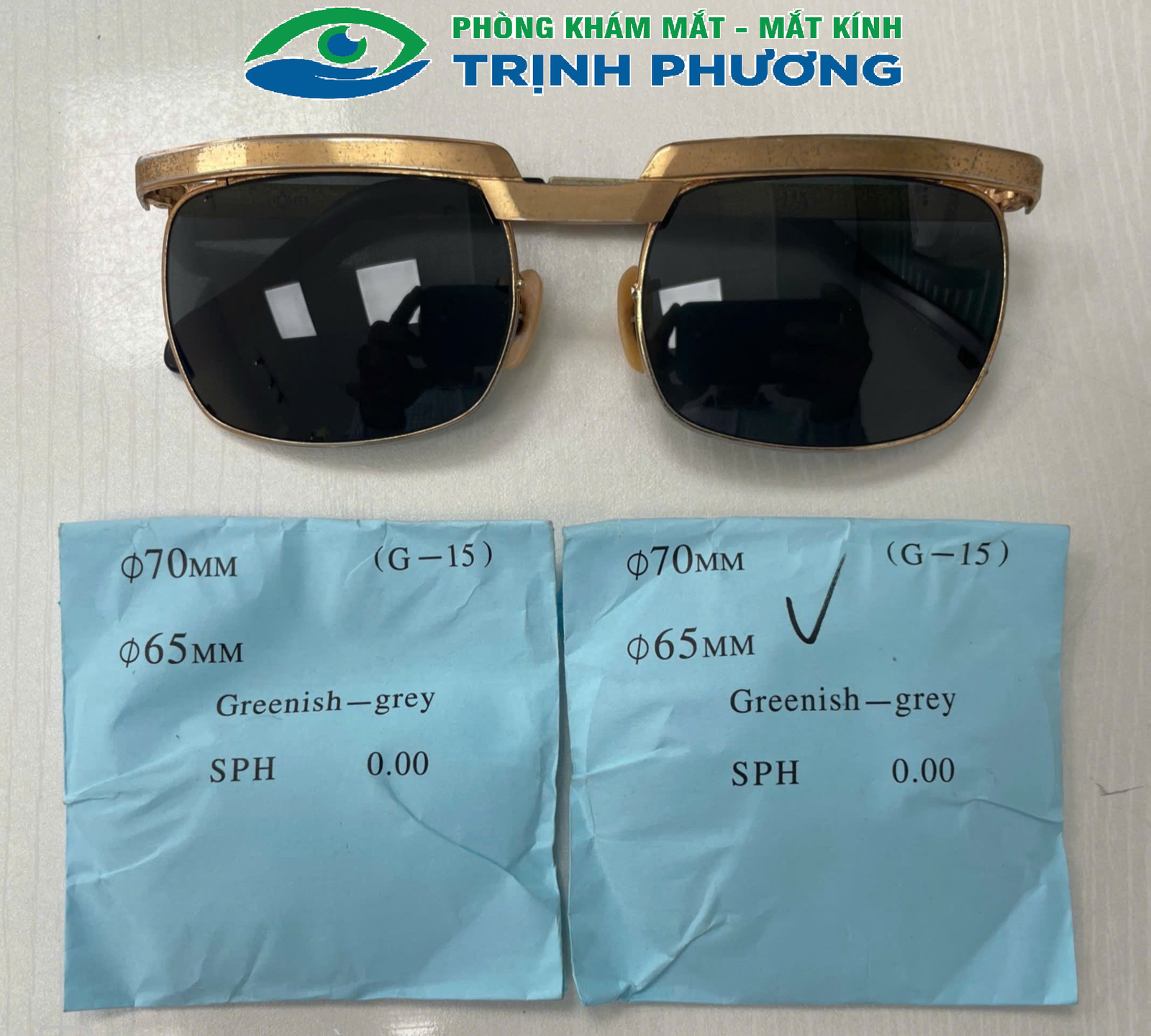 Tròng kính thủy tinh xanh khói Ray-Ban – Bí kíp tạo chất riêng