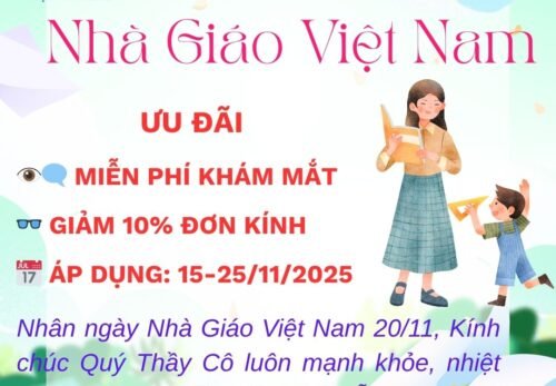 ƯU ĐÃI NGÀY NHÀ GIÁO VIỆT NAM 20/11