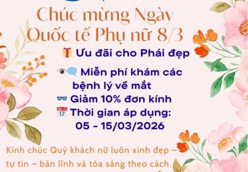 ƯU ĐÃI MỪNG NGÀY QUỐC TẾ PHỤ NỮ 8/3