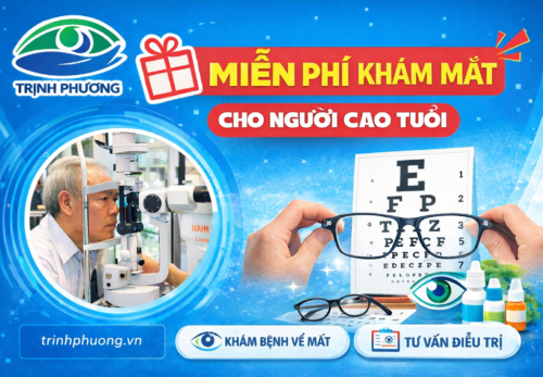 MIỄN PHÍ KHÁM MẮT CHO NGƯỜI CAO TUỔI